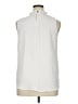 Rielle 100% Polyester White Sleeveless Blouse Size XL - photo 2