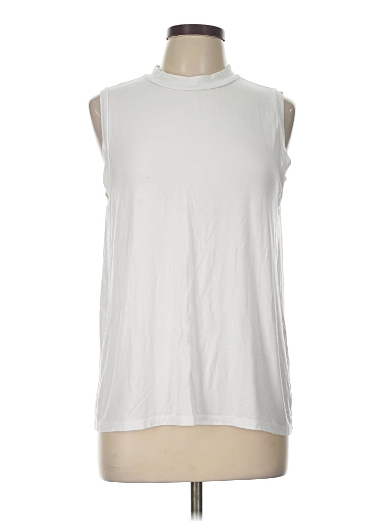 Pre-owned Daily Ritual Sleeveless T-shirt In White