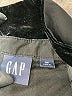 Gap 100% Polyester Solid Black Long Sleeve Blouse Size M - photo 7
