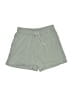 Zara Solid Green Blue Shorts Size 12 - 13 - photo 1