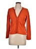 Chico's 100% Cotton Orange Cardigan Size Lg (2) - photo 1