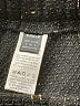Shein 100% Polyester Tweed Black Shorts Size 4 - photo 3