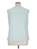 Kasper Teal Sleeveless Blouse Size XL - photo 2