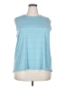 Athleta Blue Sleeveless T-Shirt Size 2X - photo 1
