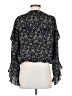 Max Studio 100% Polyester Black 3/4 Sleeve Blouse Size S - photo 2