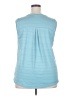 Athleta Blue Sleeveless T-Shirt Size 2X - photo 2