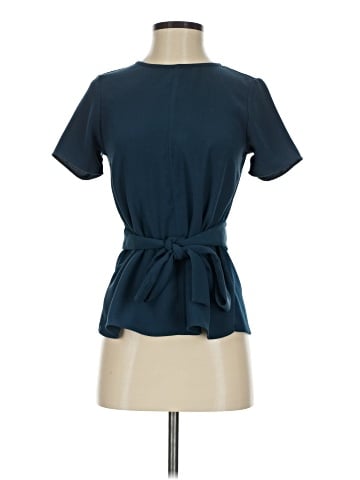 Ann Taylor Short Sleeve Blouse (view 1)