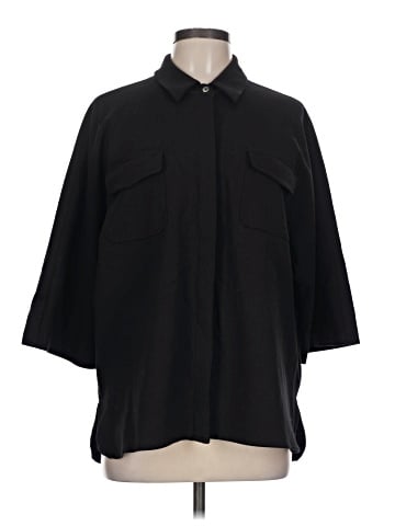 Ann Mashburn 3/4 Sleeve Button-Down Shirt (view 1)
