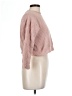 Poof! 100% Polyester Pink Turtleneck Sweater Size L - photo 4