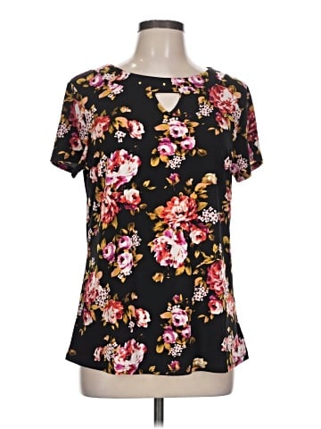 Diana Belle Short Sleeve Blouse (view 1)