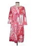 J. McLaughlin Paisley Pink Casual Dress Size M - photo 1