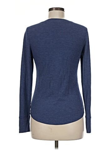 Faded Glory Long Sleeve Henley (view 2)