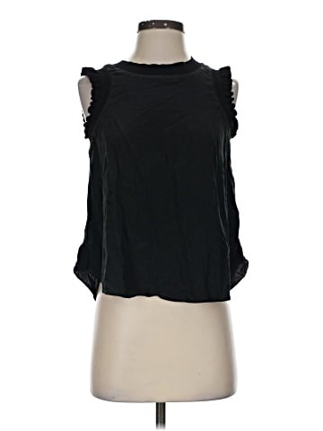 Cinq à Sept Sleeveless Silk Top (view 1)