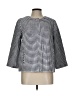Talbots 100% Cotton Houndstooth White Blazer Size 10 - photo 1