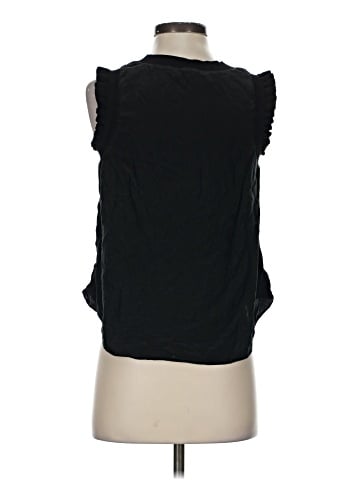 Cinq à Sept Sleeveless Silk Top (view 2)