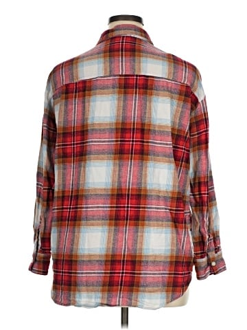 Old Navy 3/4 Sleeve Button-Down Shirt (view 2)