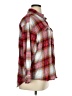 Old Navy 100% Cotton Plaid Red 3/4 Sleeve Button-Down Shirt Size XL - photo 4