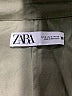 Zara Green Trenchcoat Size M - photo 6