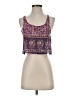 Feathers Purple Tank Top Size XXS (estimated) - photo 1