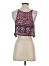Feathers Purple Tank Top Size XXS (estimated) - photo 2