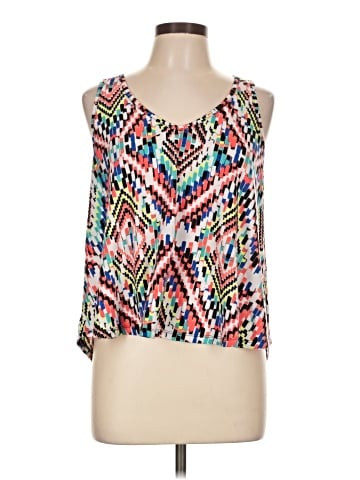 Eyeshadow Sleeveless Blouse (view 1)