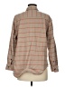 Madewell Stripes Brown Long Sleeve Button-Down Shirt Size M - photo 2