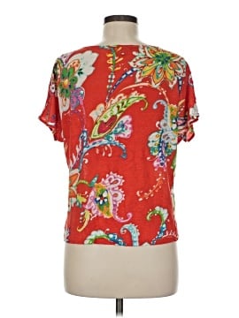 Lauren by Ralph Lauren Short Sleeve Blouse (view 2)