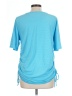 Lands' End Blue Short Sleeve Top Size L - photo 2