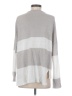 Eileen Fisher 100% Linen Color Block Gray Pullover Sweater Size S - photo 2