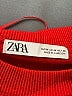 Zara Solid Red Pullover Sweater Size M - photo 7