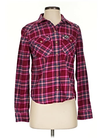 Super Dry Long Sleeve Button-Down Shirt (view 1)