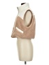 Old Navy 100% Polyester Ivory Faux Fur Vest Size M - photo 5