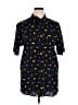 Tipsy Elves Black Short Sleeve Polo Size XL - photo 1
