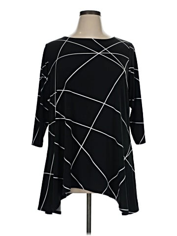 Alfani 3/4 Sleeve T-Shirt (view 1)