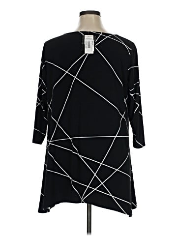 Alfani 3/4 Sleeve T-Shirt (view 2)