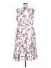 Lane Bryant 100% Polyester Floral White Casual Dress Size 20 - photo 2