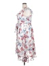 Lane Bryant 100% Polyester Floral White Casual Dress Size 20 - photo 5