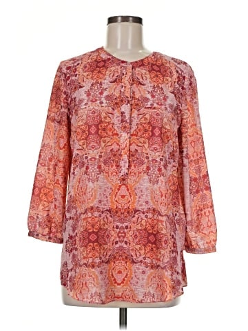 Not Your Daughter's Jeans 3/4 Sleeve Blouse (view 1)