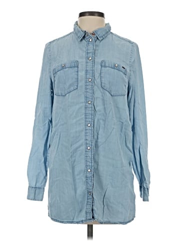 Only Long Sleeve Button-Down Shirt (view 1)