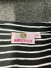 Marleylilly Stripes Black Long Sleeve Button-Down Shirt Size XXL - photo 7