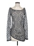 Meadow Rue Gray Long Sleeve Top Size S - photo 1
