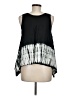 Lunik Black Sleeveless Top Size M - photo 2
