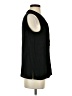 Ann Taylor 100% Polyester Black Sleeveless Blouse Size S - photo 4
