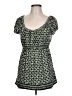Max Studio Green Short Sleeve Top Size L - photo 1