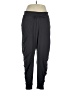 Athleta 100% Polyester Solid Black Active Pants Size 14 - photo 1