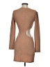 Reformation Solid Tan Casual Dress Size S - photo 2