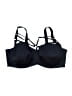 Wolf & Whistle Black Blue Swimsuit Top Size  US 42G  - photo 1
