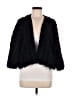 A New Day 100% Polyester Black Faux Fur Jacket One size - photo 1
