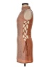 Peppermayo Metallic Orange Cocktail Dress Size 6 - photo 5