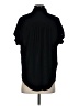 Madewell 100% Viscose Black Central Drapey Popover Shirt Size S - photo 2